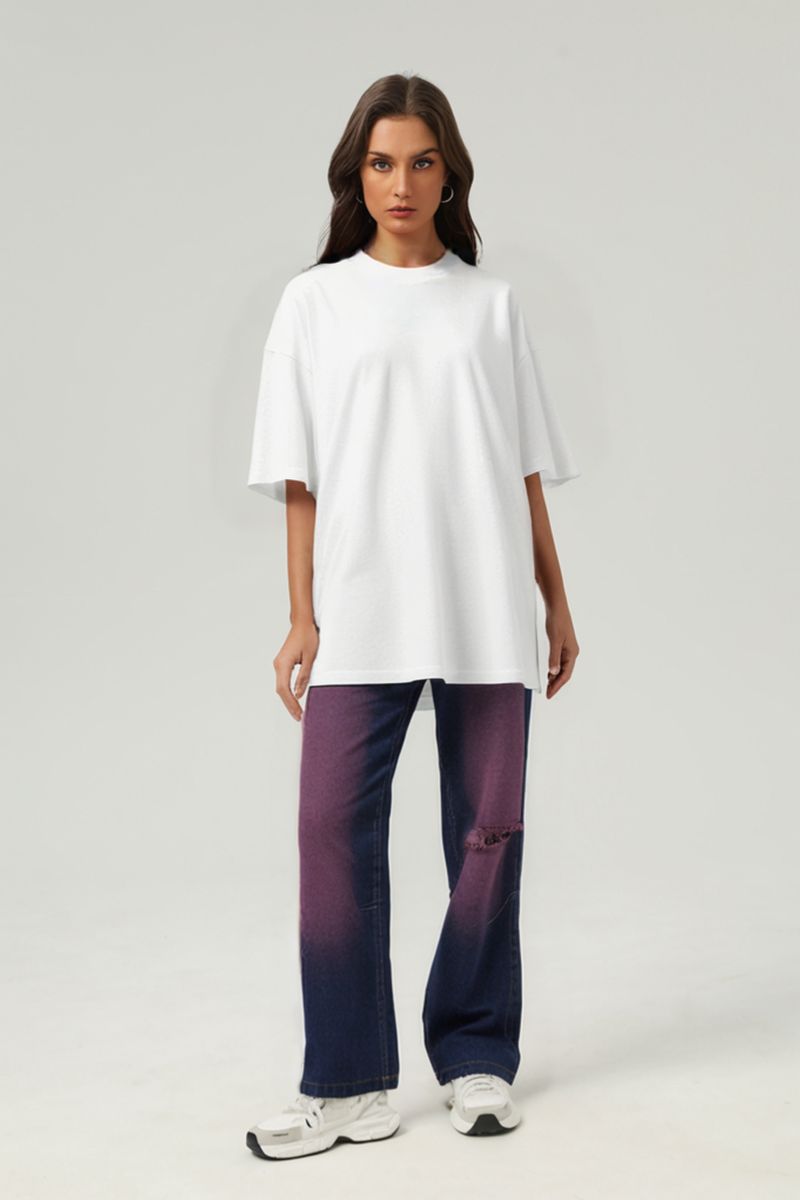 Relaxed Fit Small Neckhole T-Shirt