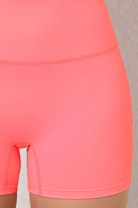 Women High Waisted Seamless Butt Lifting Quick-Dry Yoga Fitness Shorts