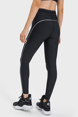 Women's Color Clash High Stretch Yoga Leggings