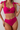 Women's Twist-Front Bra Two Piece Bikini Set