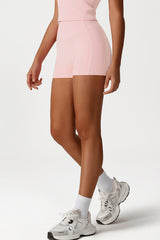 Women High Waist Peach Lift Quick-Dry Fitness Shorts