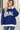 Women's Fall Custom Polka Dot Embroidery Mockneck Sweatshirt