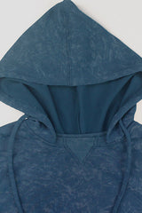 Women Printed Loose Hooded Long Sleeve Sport Hoodie