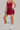 Women's V Neck Spaghetti Strap Fixed Cups Tennis Mini Dress