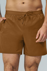 Men's Soft Water-Resistant Drawstring Outdoor Running Shorts