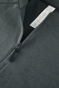 Men Half-Zip Reflective Training Long Sleeve Top