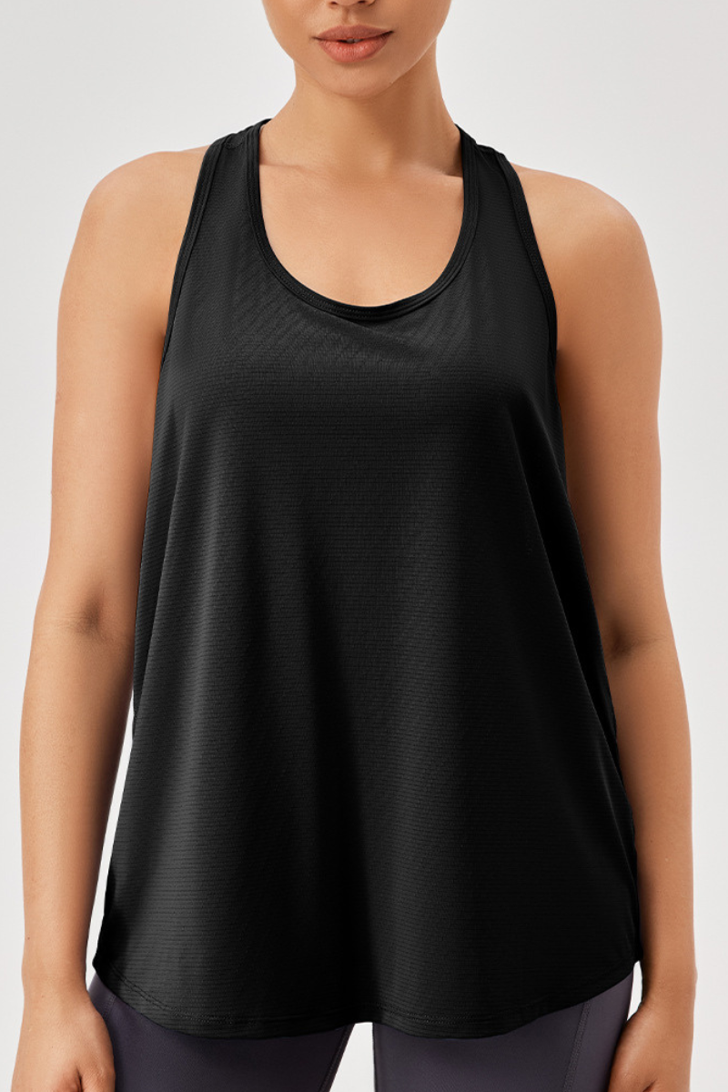 Women's Lightweight Racerback Relaxed Sports Tank Top