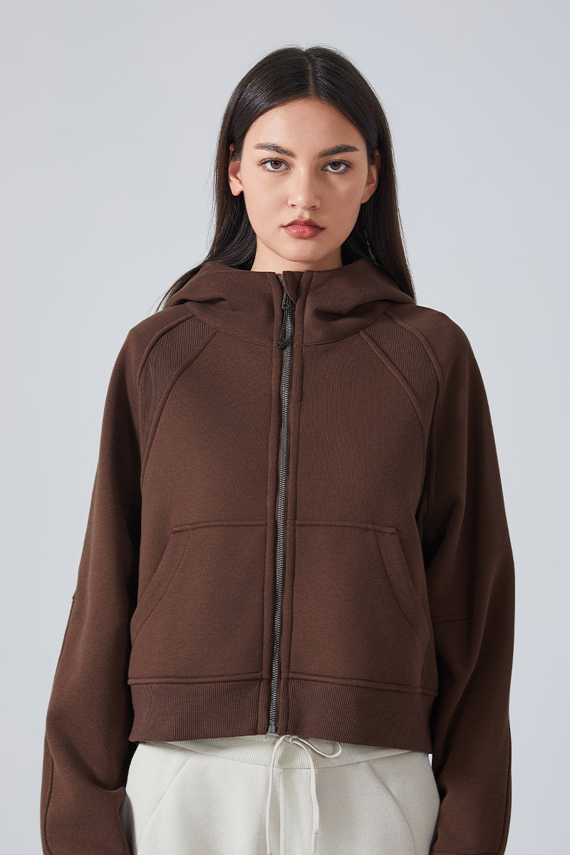 Women'S Loose Yoga Hooded Jacket