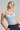 Women's Athletic V-Neck Thin Strap Cropped Color-Block Tank Top