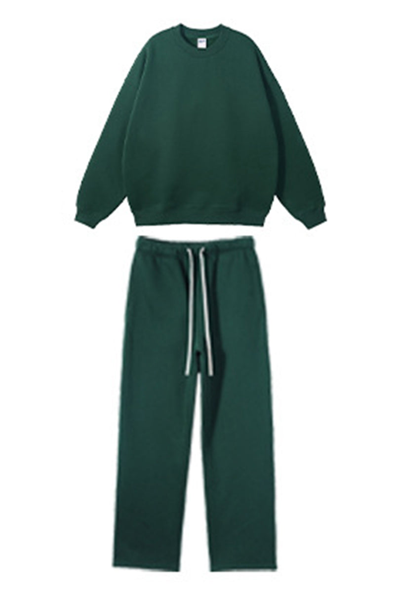 Men/Women Oversize Fleece-Lined Heavyweight Hoodie and pants