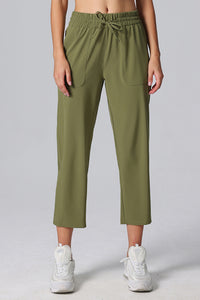 Women'S Lightweight Loose Fit Sport Wide Leg Pants