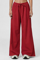 Women's Sports Solid Lightweight Wide-leg Pants