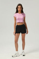 Women's Midriff-Baring Crop Top