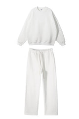 Men/Women Oversize Fleece-Lined Heavyweight Hoodie and pants