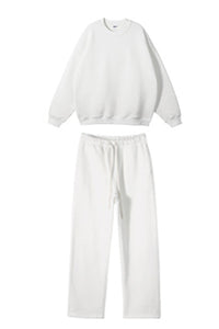 Men/Women Oversize Fleece-Lined Heavyweight Hoodie and pants