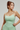 Plus Size Women's Solid U-Neck Thin Strap Sports Bra