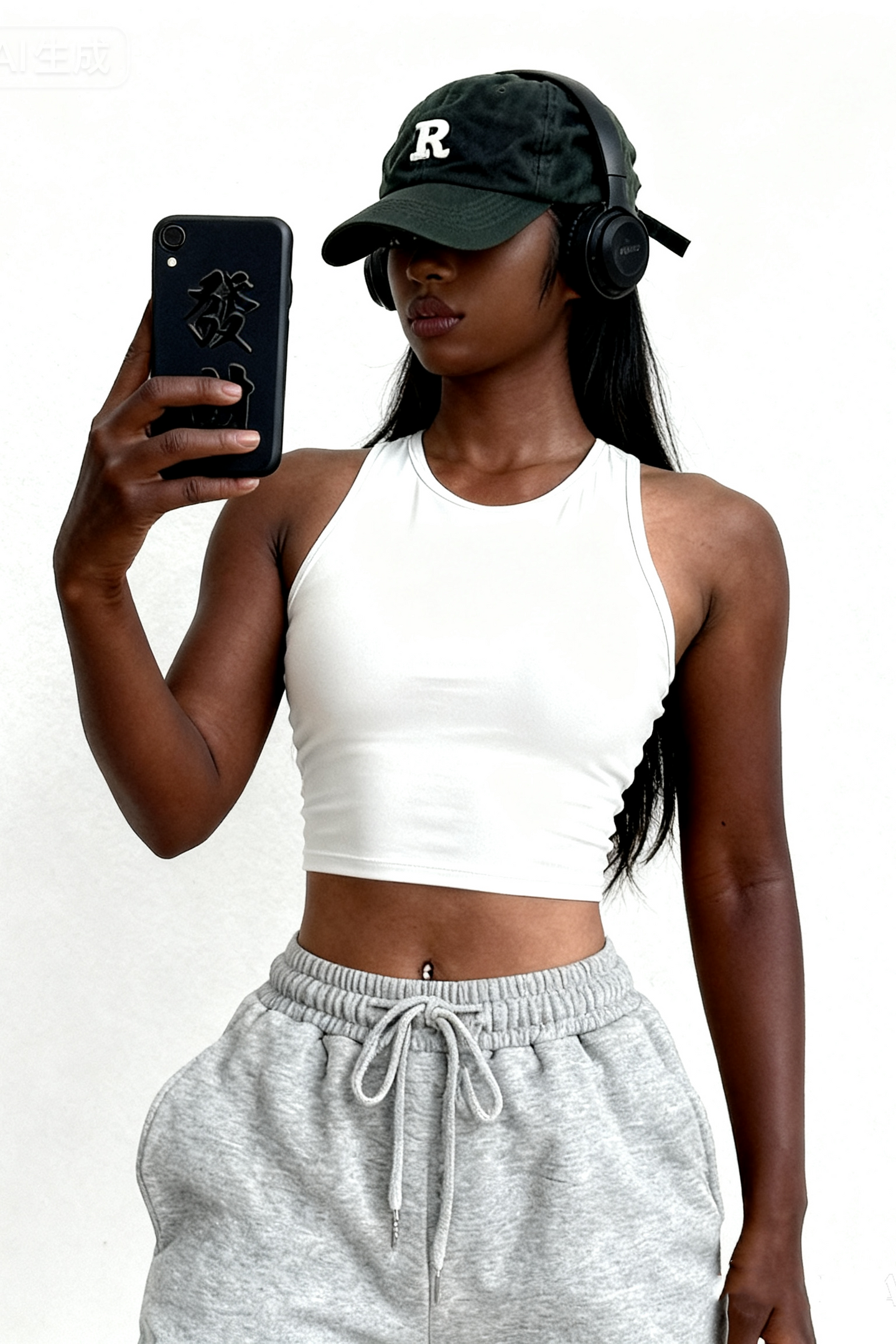 Women's Sleeveless Round Neck Fitness Bra