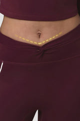 Women Yoga Set: Collared Jacket & Leggings