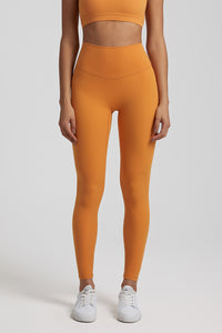 Solid High-Waisted Sports Leggings