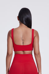 Women'S U-Shaped Backless Pilates Sports Bra