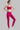 Women's Thin-Strap Bra And No Front Seam Lycra Leggings Sets