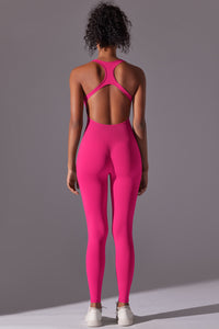 Seamless Women'S I-Back Yoga Sport Jumpsuit