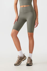Women Free Size No Embarrassment Line Tummy Tucking Hip Lifting Fitness Sports Yoga 5/10 Shorts