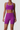 Women Colorblock Square Neck Side Pocket Sports 2-Piece Sets