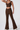 Women's V-Neck Tank Top & Twist Waist Flared Pants Yoga Set