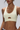 Women U-neck Cutout Widestrap Solid Sport Bra
