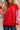 Women's Fall Gingham Spliced Oversize Mock Neck Sweatshirt