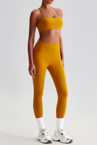 Women's Sports Quick Dry Bra And Leggings Yoga 2-Piece Set