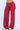 Women's Athletic Fold Over Solid Yoga Wide Leg Pants