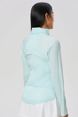 Women Cooling Uv50+ Slim-Fit Convertible Hood Outdoor Sun Protection Jacket