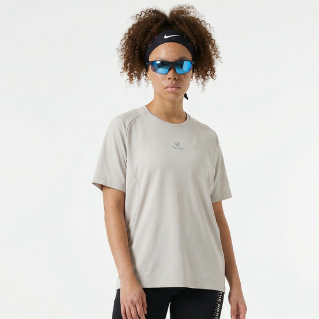 Women Raglan Sleeve Quick‑Dry Athletic Short Sleeve T‑Shirt
