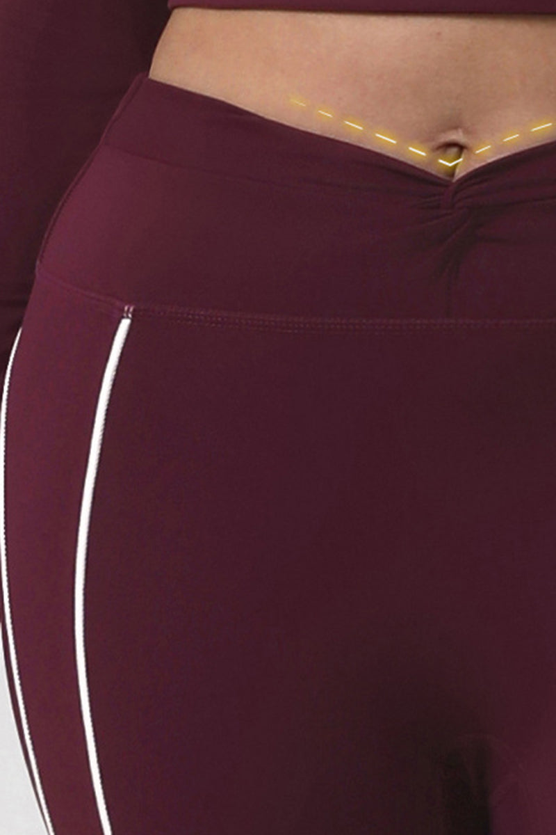 Women Color Block High-Waist Sport Leggings