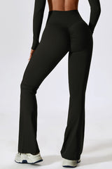 Women Sport Yoga Flare Pants