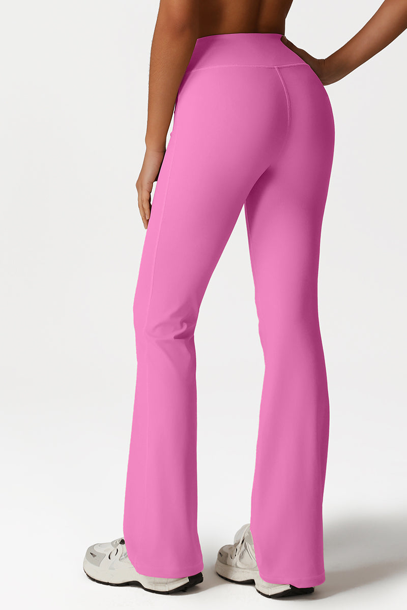 Women High-Waisted Bootcut Butt-Lifting Naked-Feel Yoga Pants
