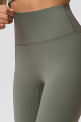 Women High-Waisted Sculpting Seamless Cropped Yoga Sports Leggings