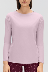 Women's Lightweight Back-Tie Convertible Long-Sleeve Top