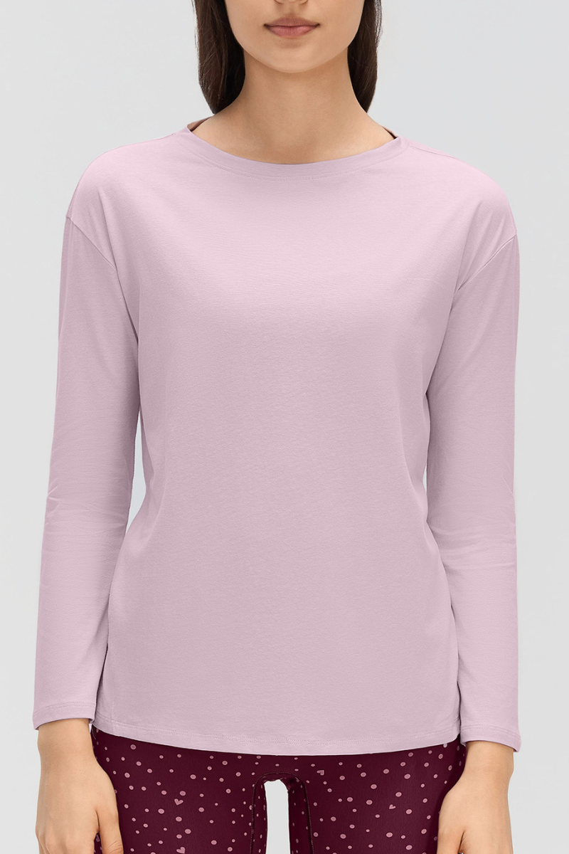 Women's Lightweight Back-Tie Convertible Long-Sleeve Top
