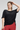 Plus Size Women's Drawstring Adjustable Sports T-shirt