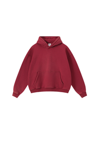 Men's Washed Fleece-lined Hoodie