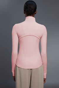 Women Slim-Fit Stretch Yoga Cycling Running Workout Jacket