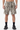 Men's Spring Tree Branch Camo Drawstring Casual Shorts
