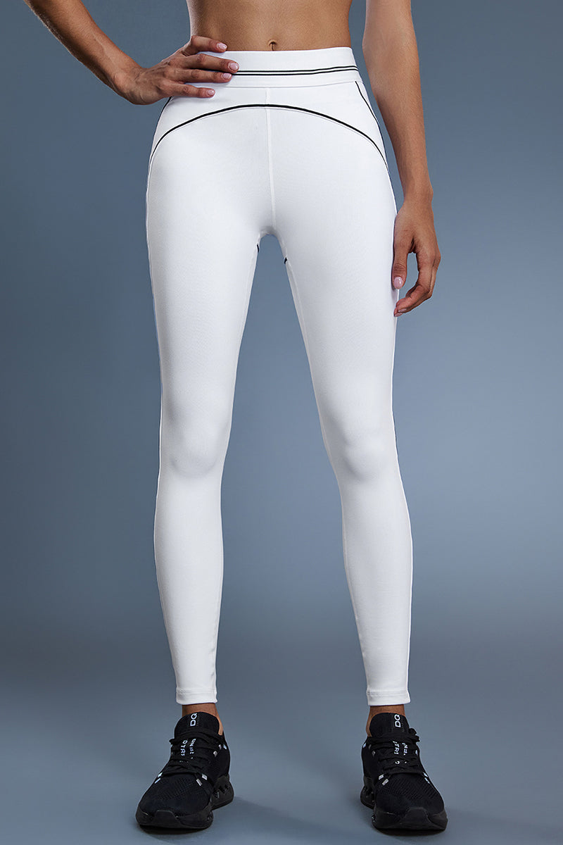 Women Color-Block Sculpting High-Waist Yoga Leggings