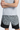 Men's Breathable Drawstring Running Shorts with Side Reflective Stripes