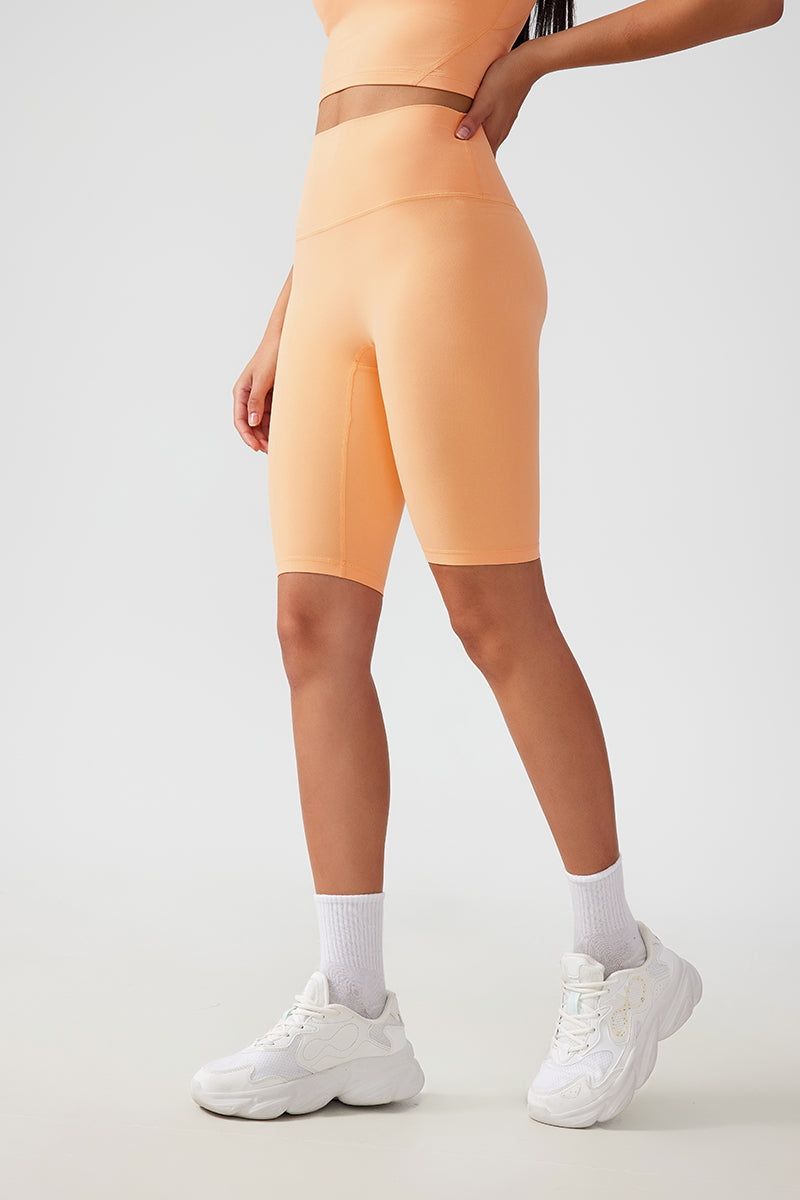 Women Free Size No Embarrassment Line Tummy Tucking Hip Lifting Fitness Sports Yoga 5/10 Shorts