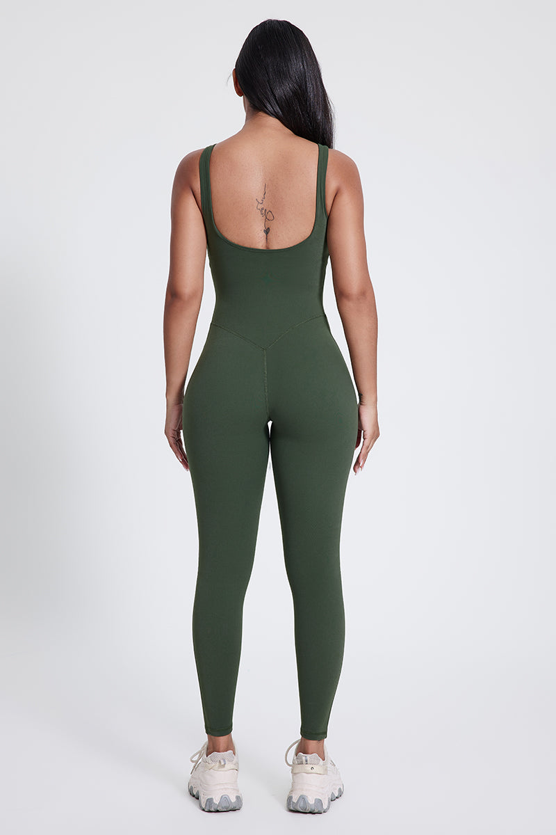 Women'S Yoga Exercise Quick-Drying Butt Lift Bodysuit