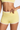 Women's Athletic Color Block Lace Sculpting Yoga Shorts